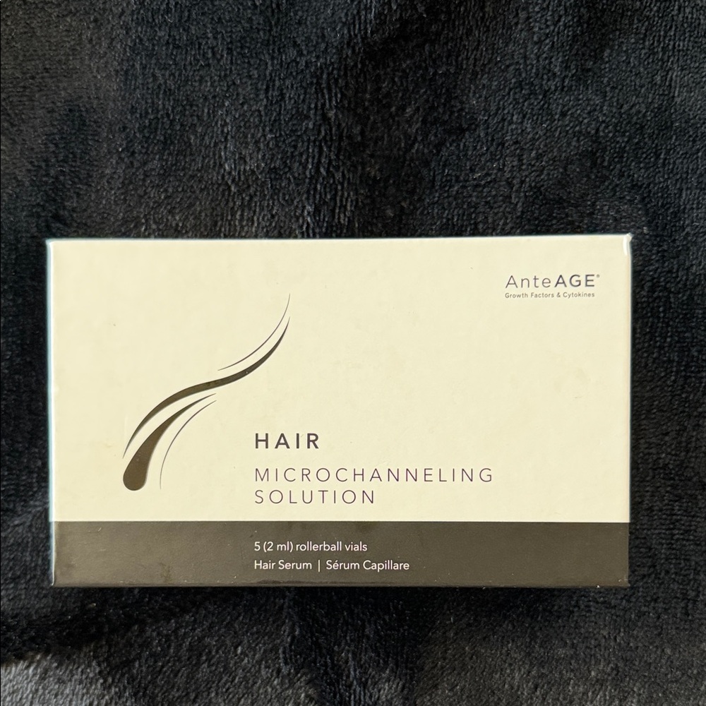 AnteAGE Hair Microchanneling Solution Serum - White & Black